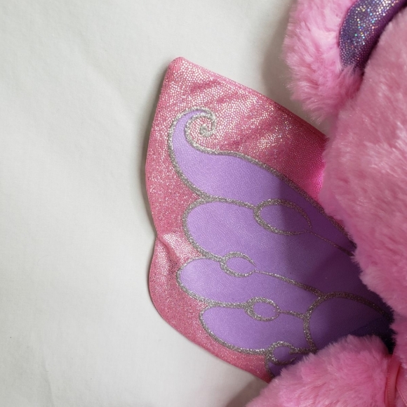 Build a Bear Plush Fairy Cat with Musical Light Up Wings and Dress - Picture 5 of 6